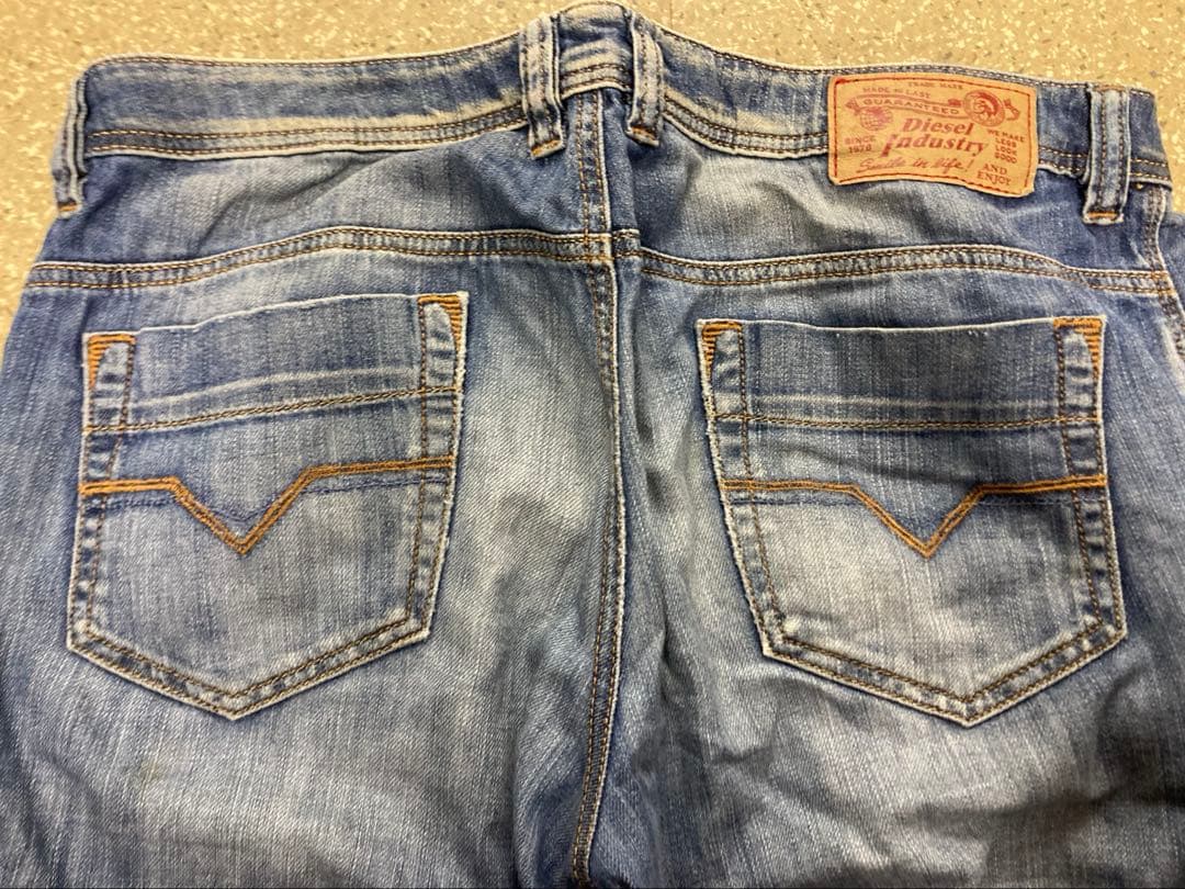 パンツ diesel wide baggy denim y2karchive swag