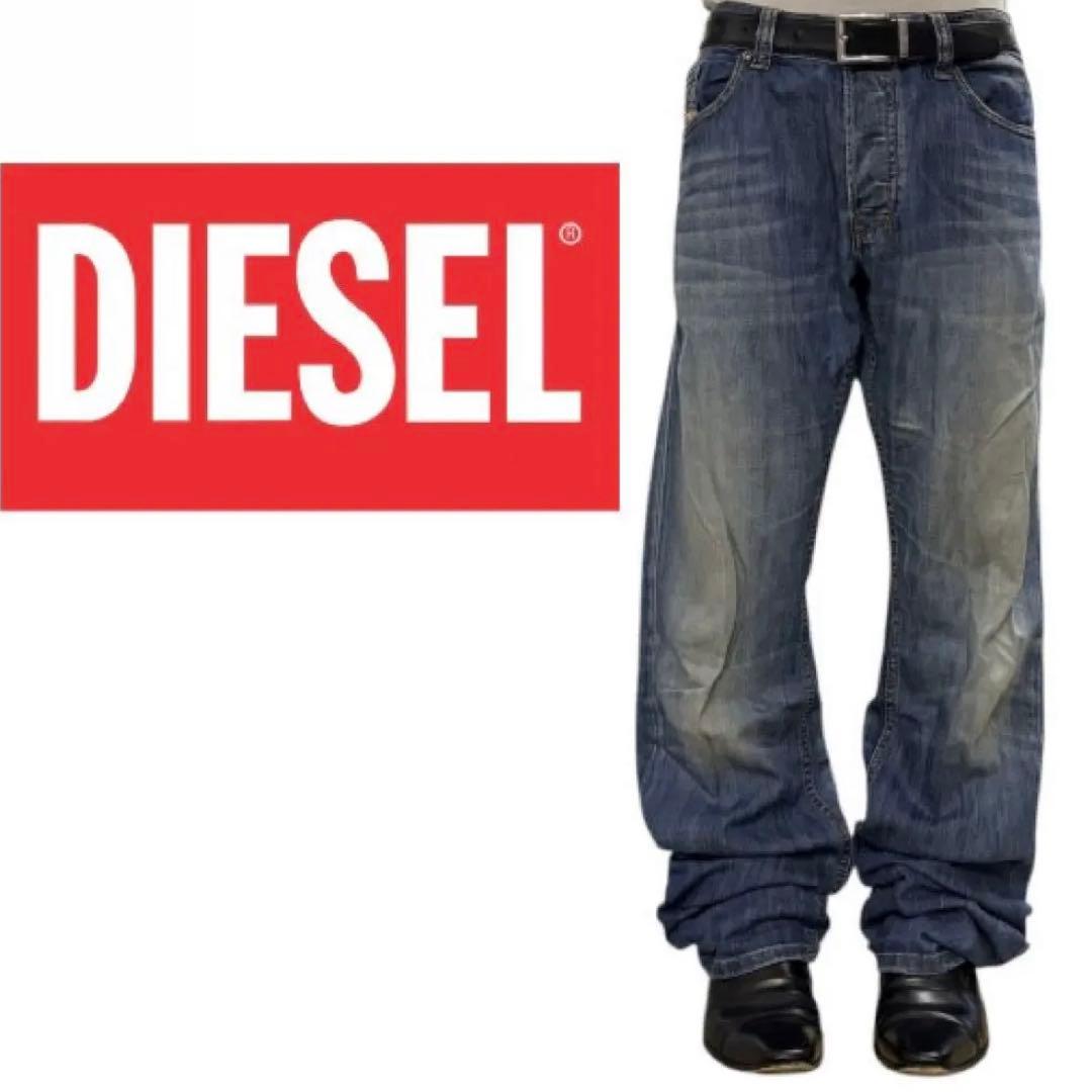 パンツ diesel wide baggy denim y2karchive swag
