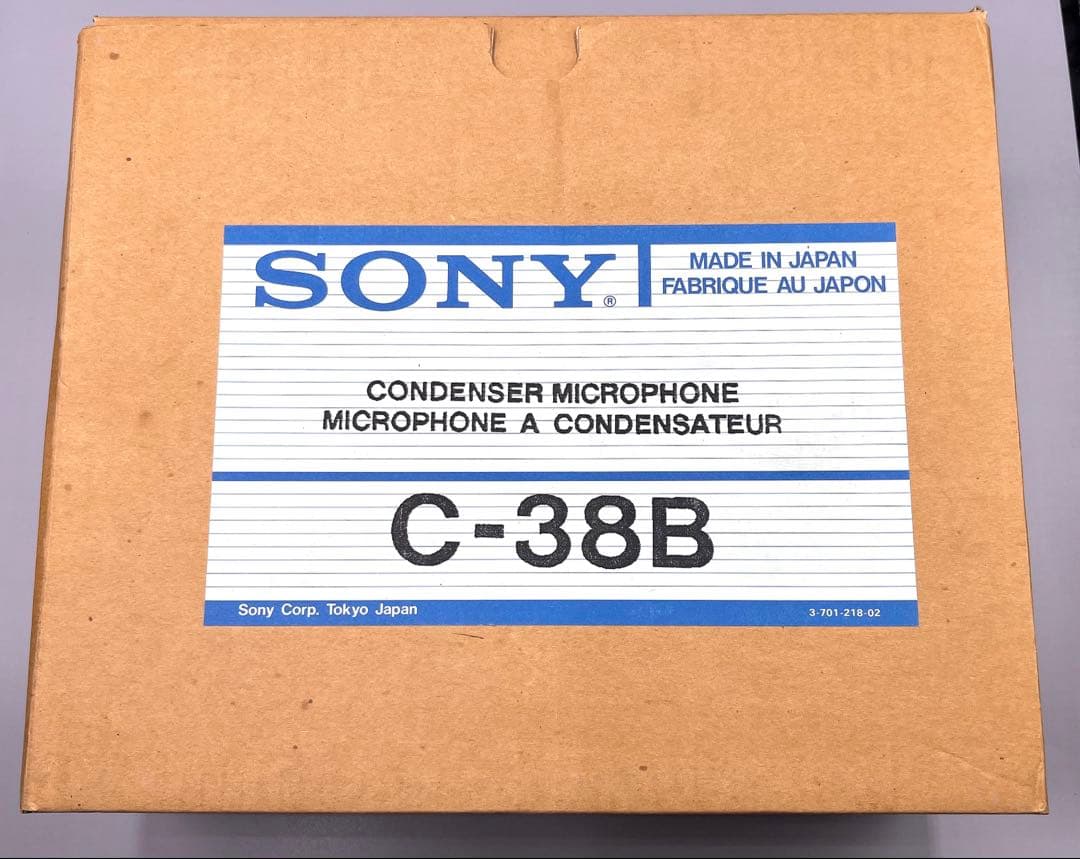 【SNOOPY】SONY C-38B コンデンサーマイク