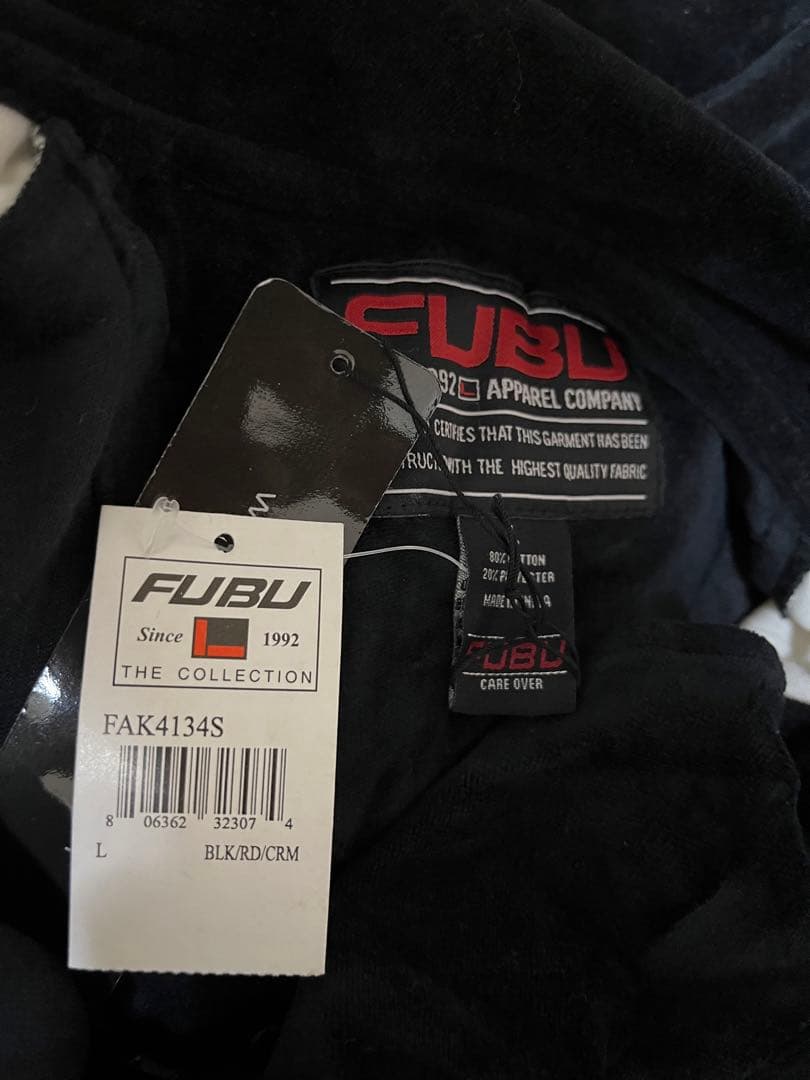 新品未使用　FUBU ベロア セットアップ　Velour set up ジャージ