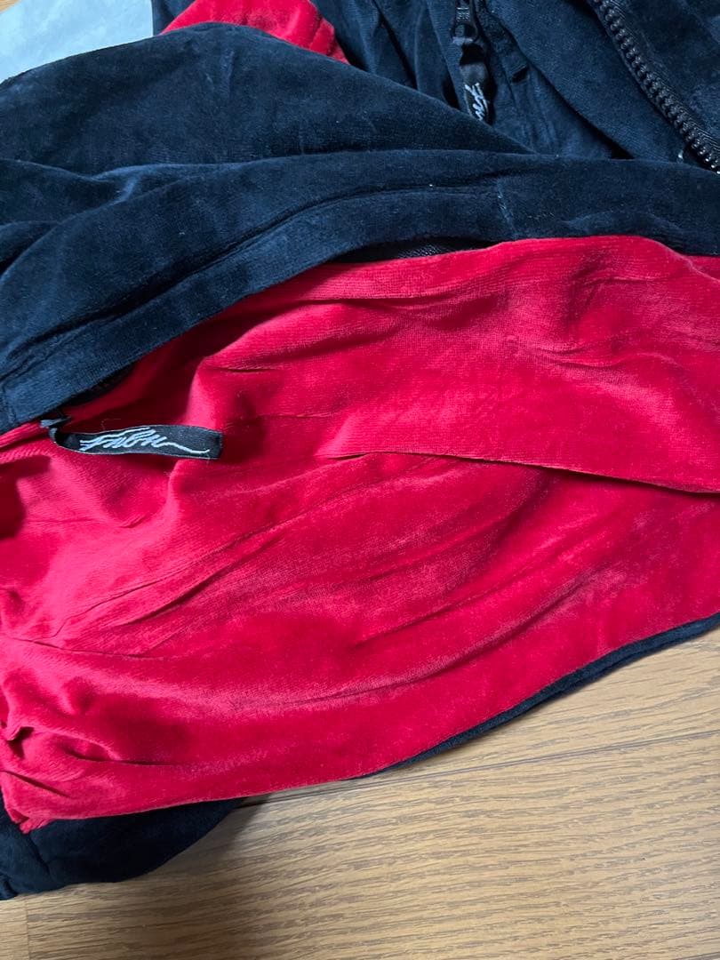 新品未使用　FUBU ベロア セットアップ　Velour set up ジャージ