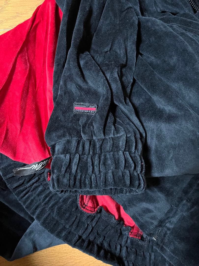 新品未使用　FUBU ベロア セットアップ　Velour set up ジャージ
