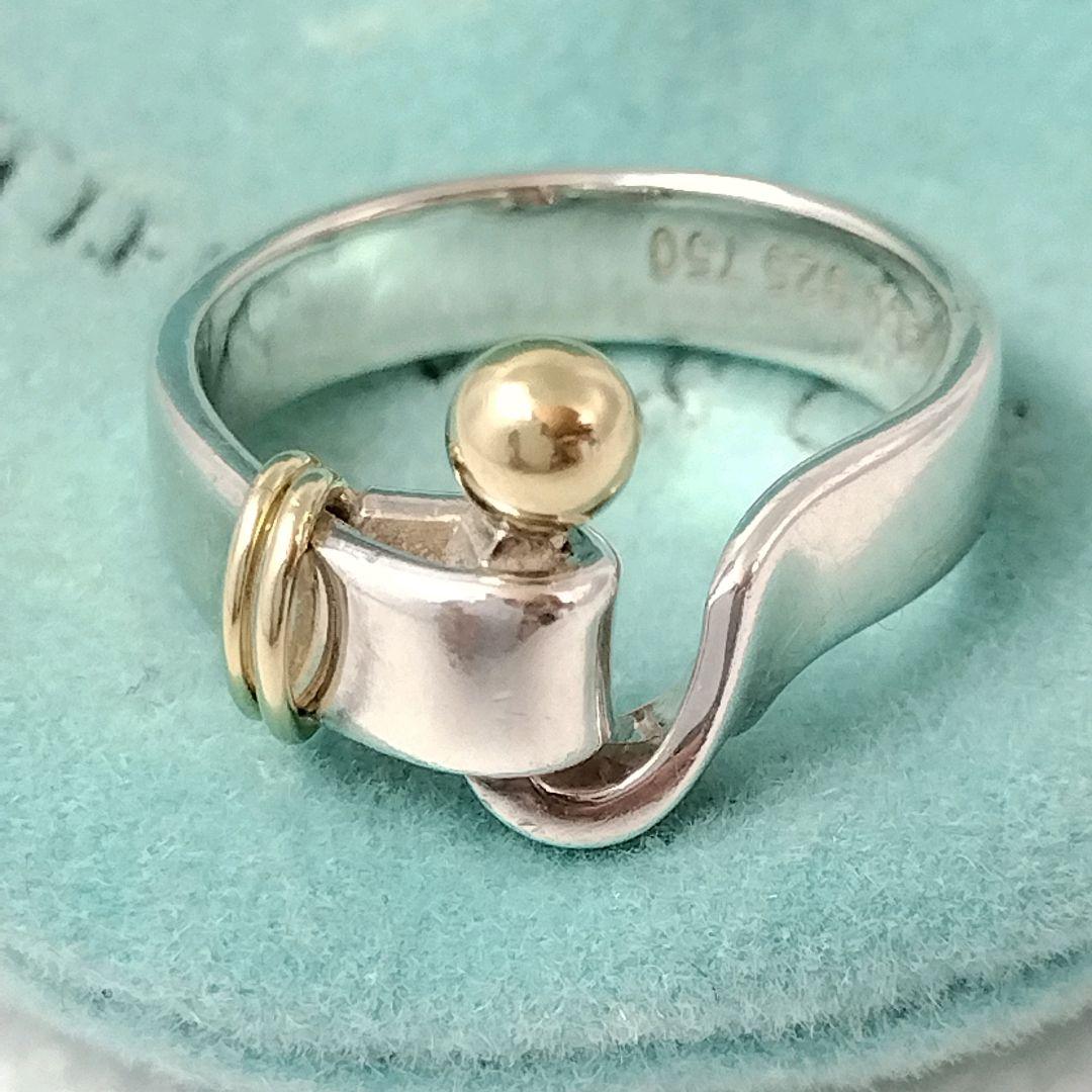 Tiffany＆Co. #11 フック＆アイ リング 925/750