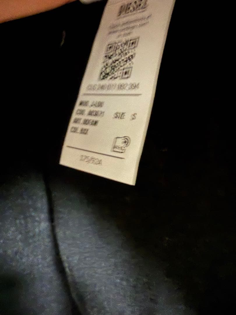 DIESEL ブラックレザーライダースジャケット