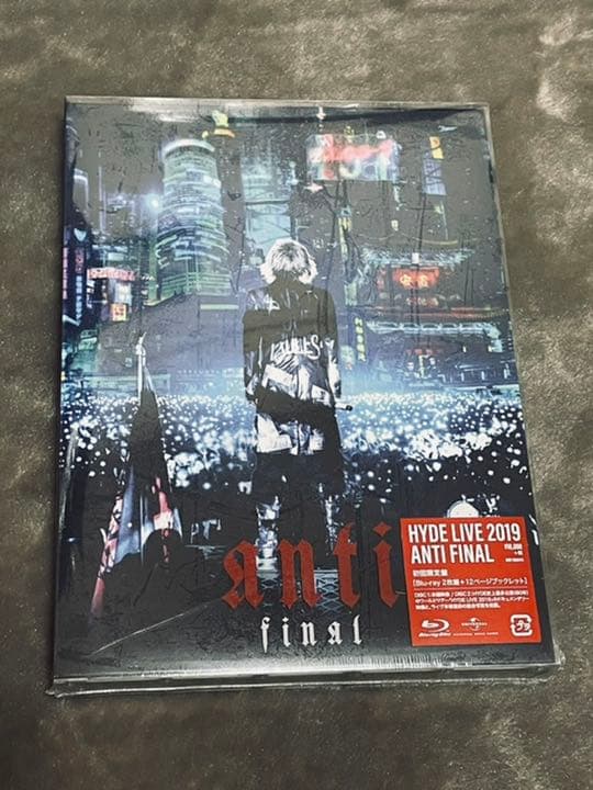 [新品未開封 ]HYDE Anti2019初回限定盤 Blu-ray2枚組