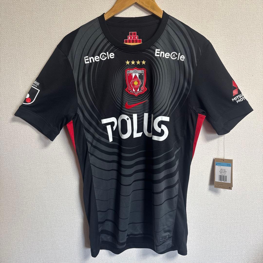 【未使用】nike 浦和レッズ　2025 3rd ユニフォーム　黒　mサイズ