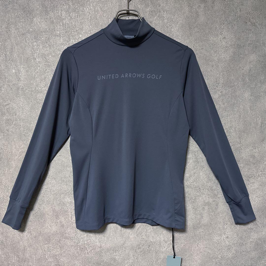 UNITED ARROWS GOLF モックネック 長袖 レディース S グレー