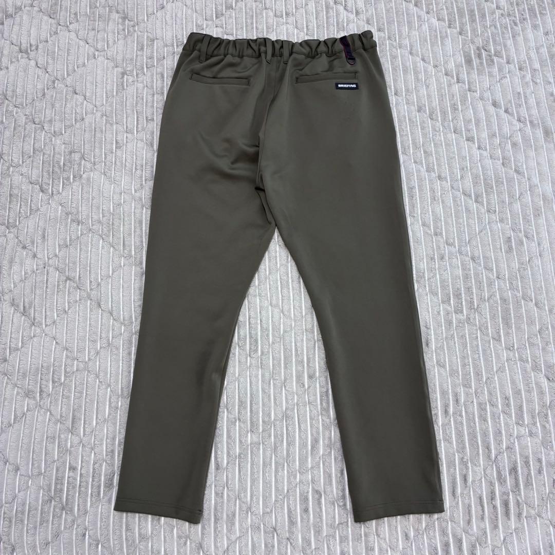 BRIEFING MENS 3D LOGO SLIM PANTS グリーン L寸