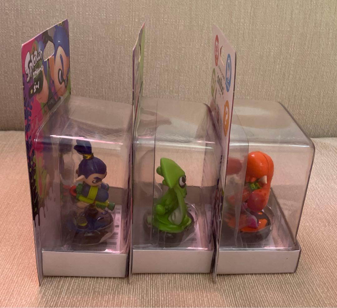 amiibo イカ(スプラートゥーンシリーズ) 3点セット