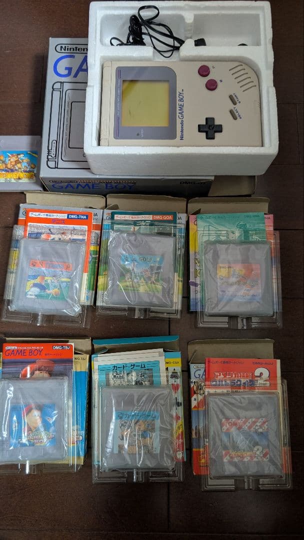 初代ゲームボーイ 本体 カセット セット
