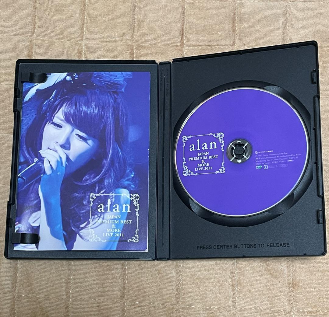 alan JAPAN PREMIUM BEST＆・・ 2011　阿蘭 サイン
