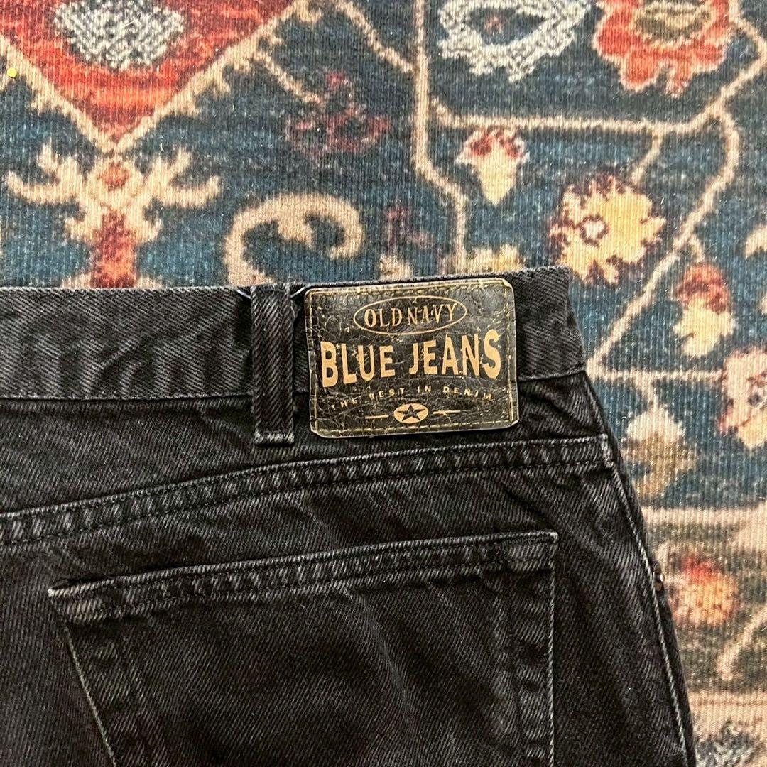 00s OLD NAVY オールドネイビー ブラックデニム W34