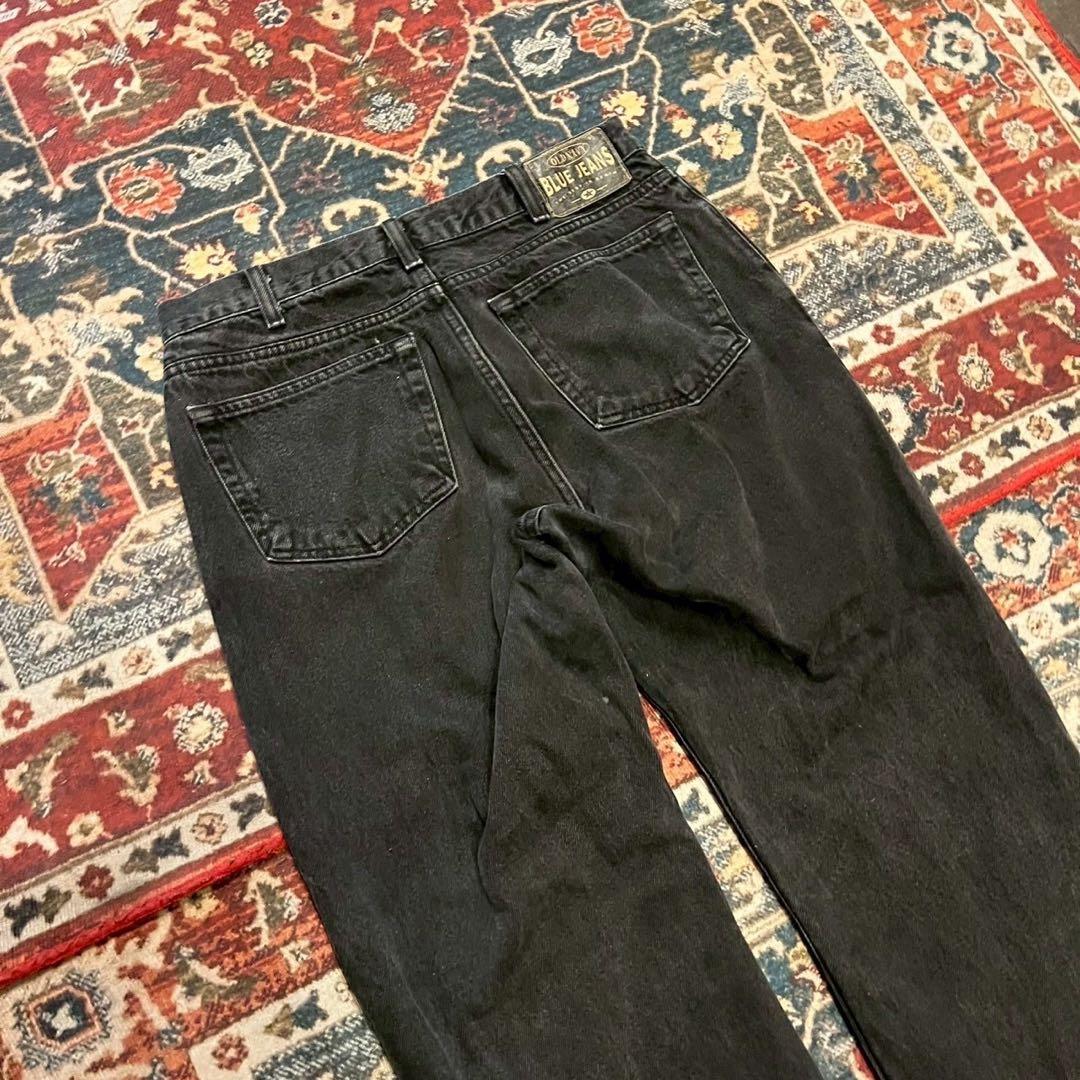 00s OLD NAVY オールドネイビー ブラックデニム W34