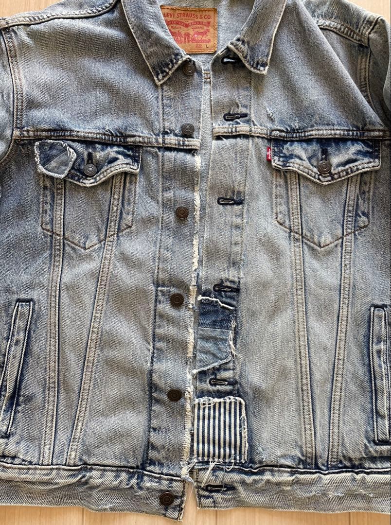 美品 リーバイス Levis トラッカージャケット 3rd タイプ 72334