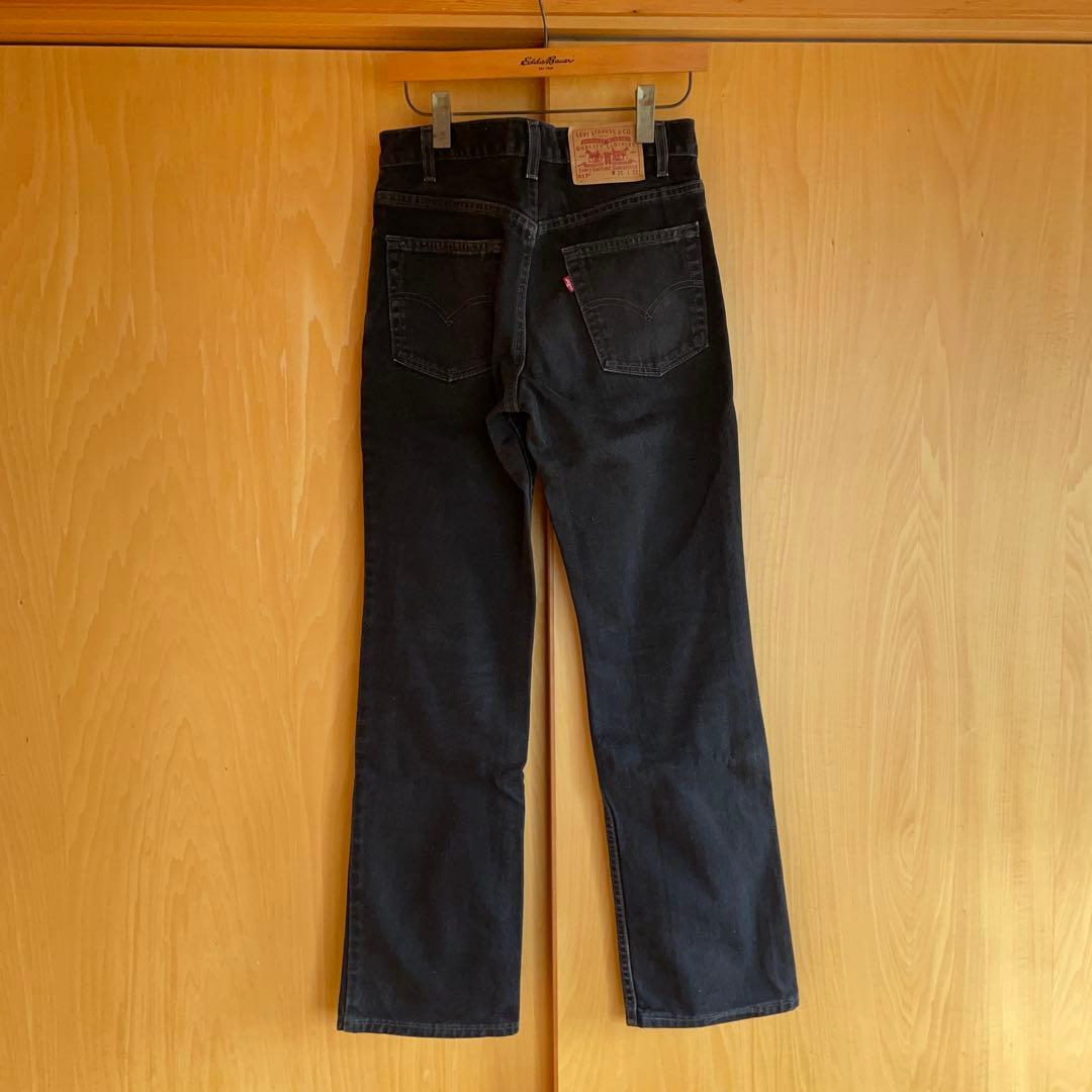 Levi's 517 ブラック アメリカ製 リーバイス
