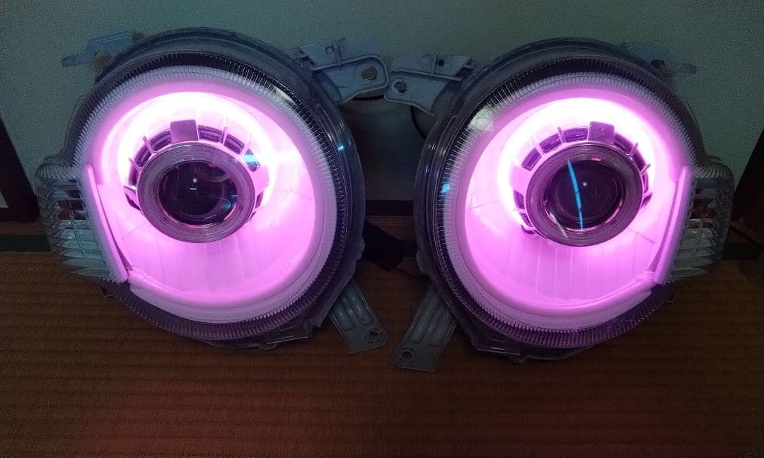 ★aaa★　L675S　ミラココア　ヘッドライト　　加工品