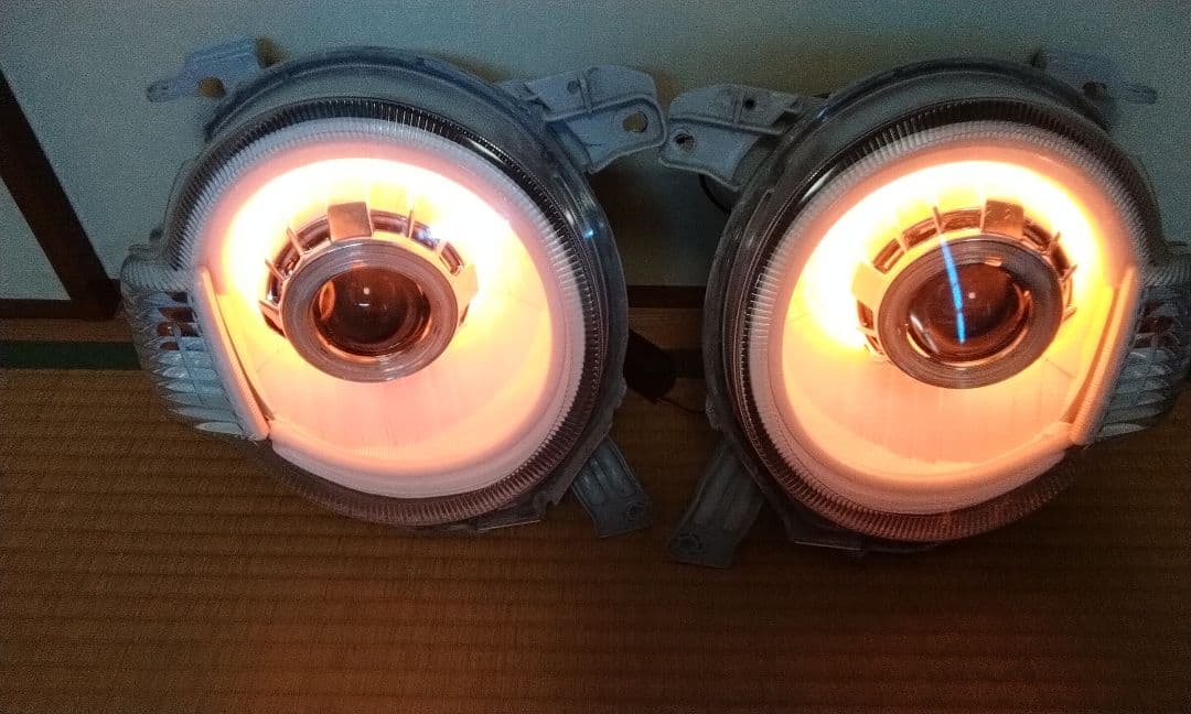 ★aaa★　L675S　ミラココア　ヘッドライト　　加工品