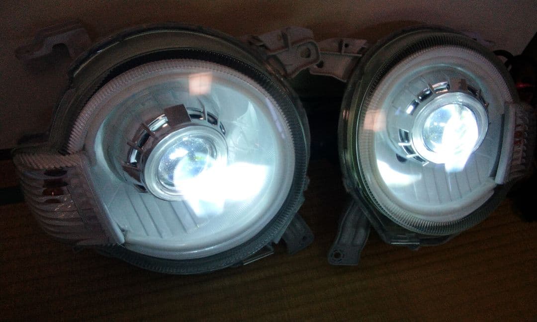 ★aaa★　L675S　ミラココア　ヘッドライト　　加工品