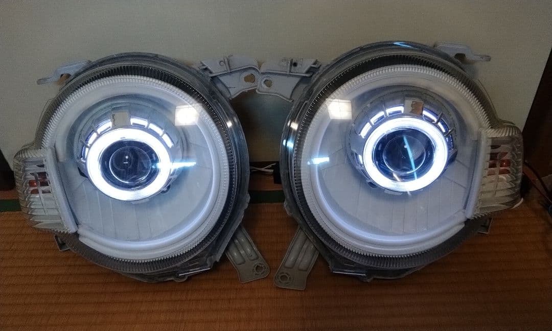★aaa★　L675S　ミラココア　ヘッドライト　　加工品