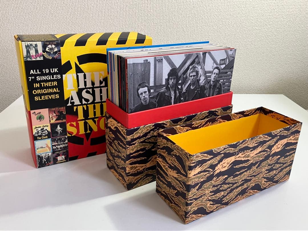 The Clash SINGLES '77-'85 Box 7\" レコードEU盤