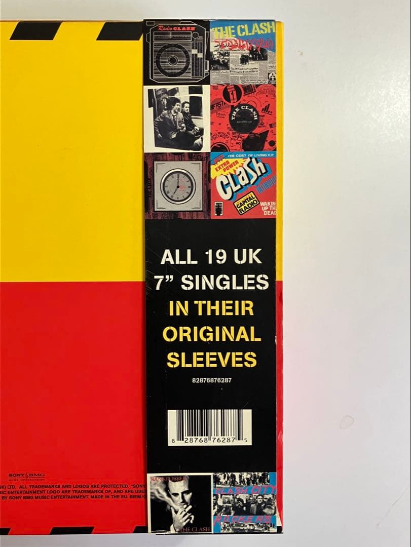 The Clash SINGLES '77-'85 Box 7\" レコードEU盤