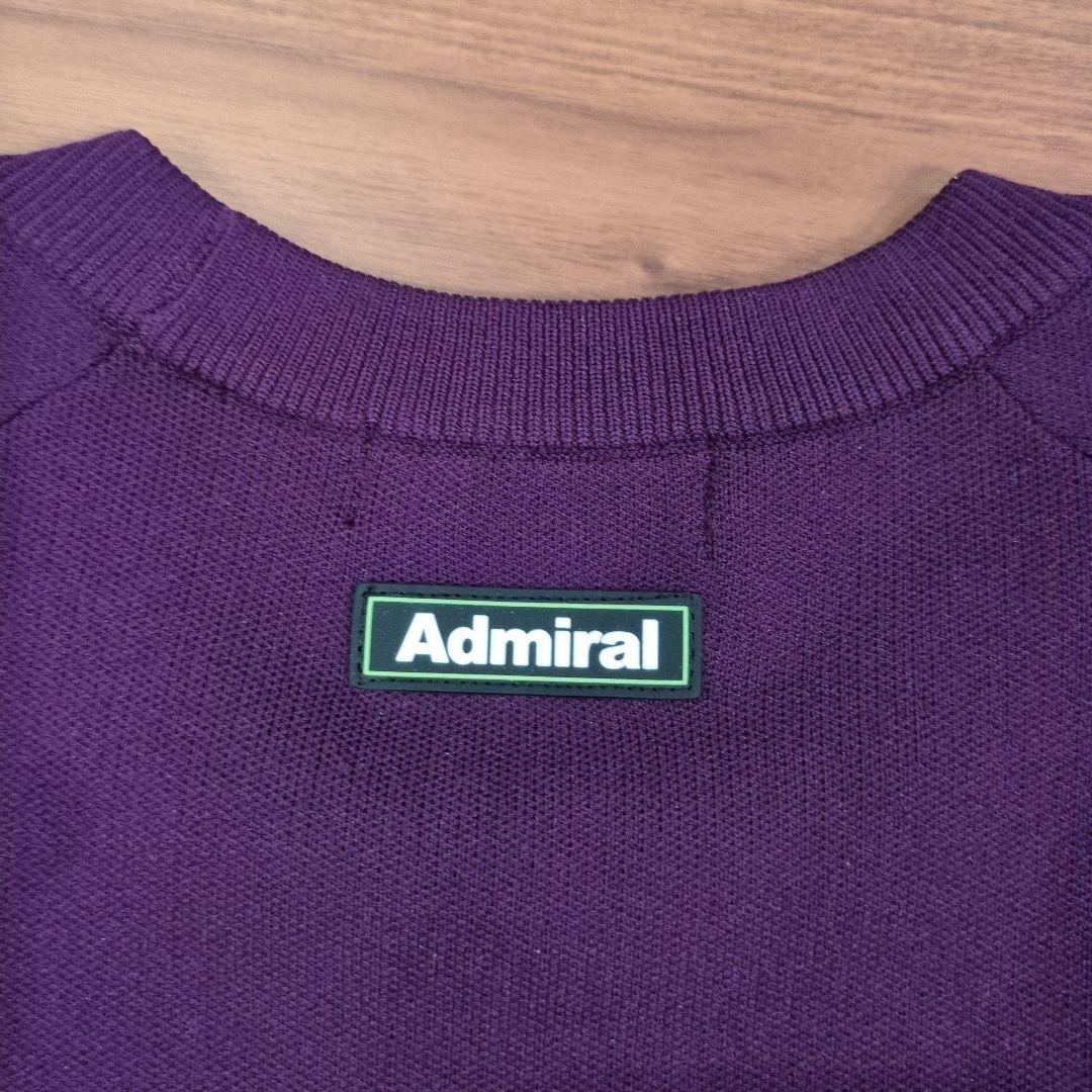 Admiral アドミラルゴルフセーター アーチロゴ クルーニット メンズ XL