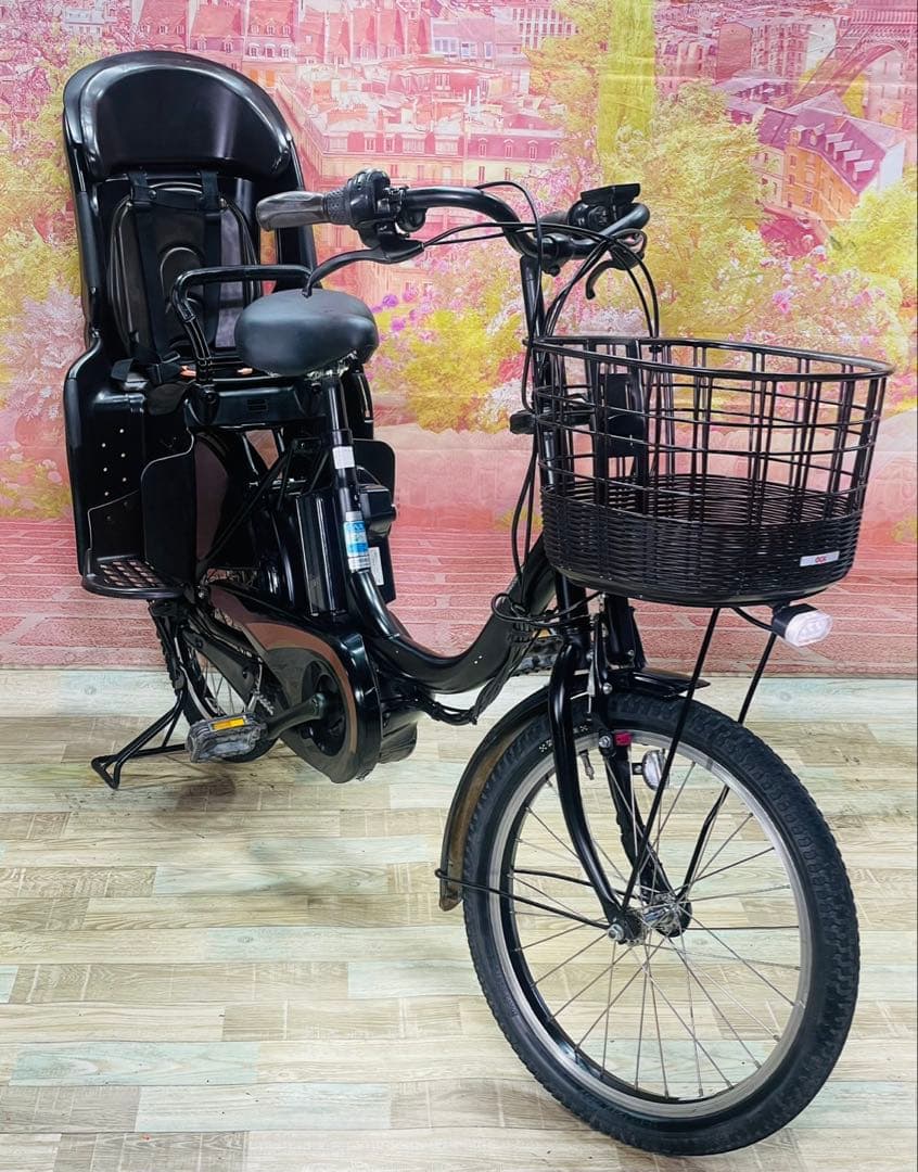 ZK3485 電動自転車 ブリヂストン 子供乗せ 20インチ 送料無料