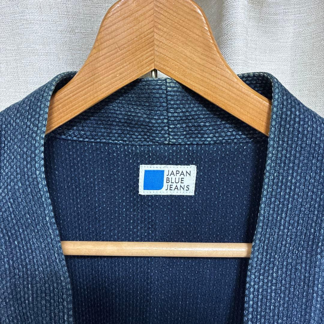 【JAPAN BLUE JEANS】インディゴ刺し子羽織ジャケット