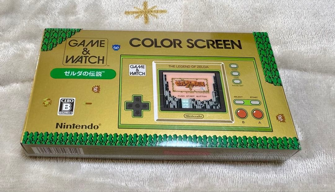 ゲーム&ウォッチ スパーマリオ・ゼルダ2個セット 新品