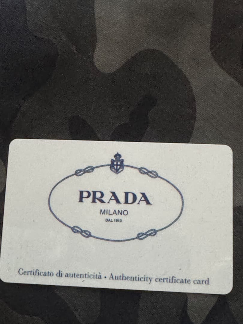PRADA プラダ カモフラージュ柄 VA0883 迷彩トートバッグ 国内正規品