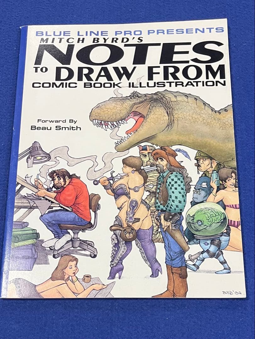 アート・デザイン・音楽 MITCH BYRD'S NOTES TO DRAW FROM COMIC BO
