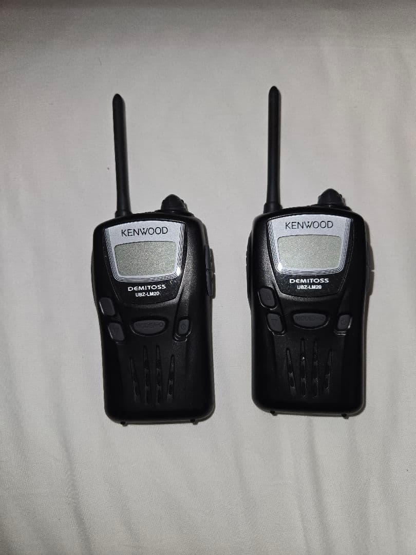 KENWOOD トランシーバー DEMITOSS UBZ-LM20 2台セットb