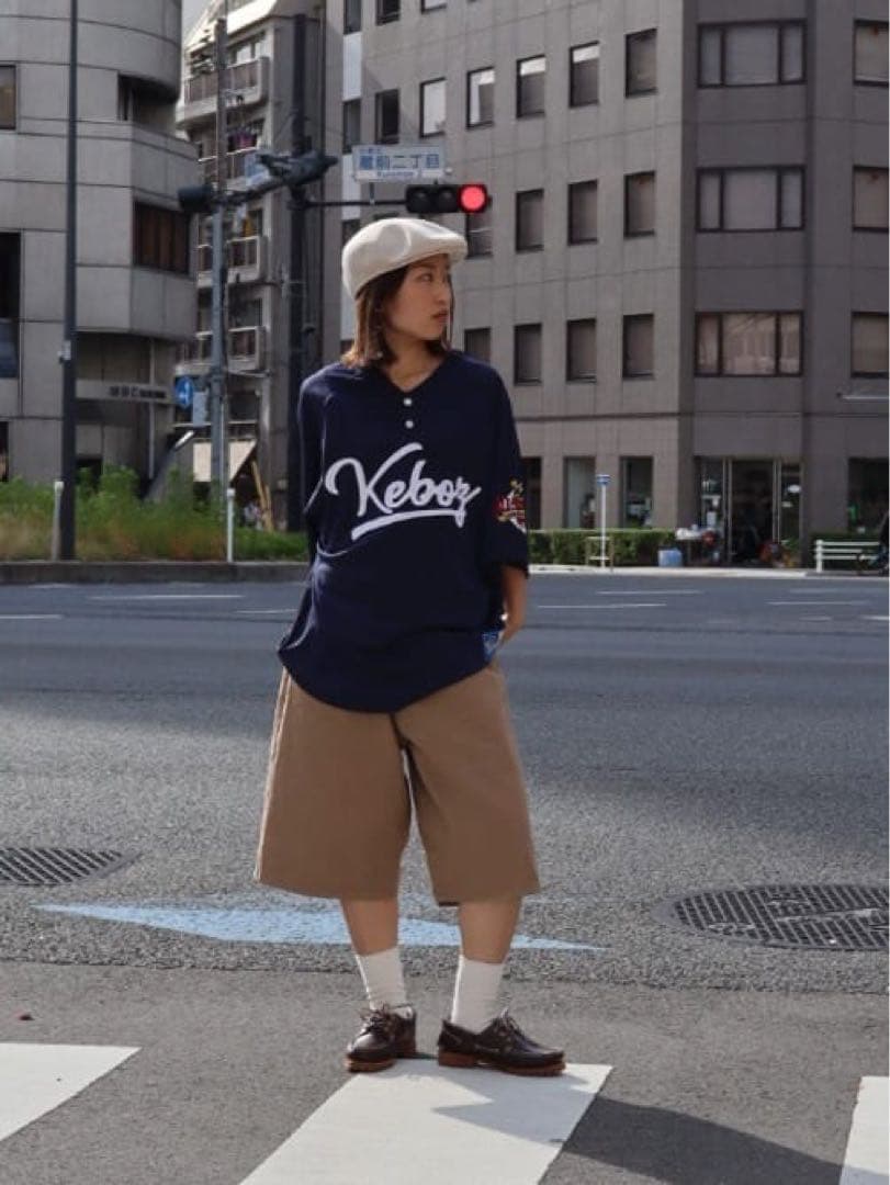 ウェア Keboz ICON MESH BASEBALL HENLEY