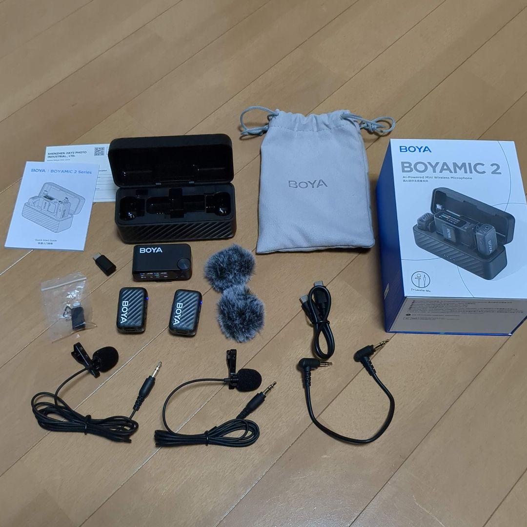 BOYAMIC 2 ワイヤレスマイクセット 32bit float