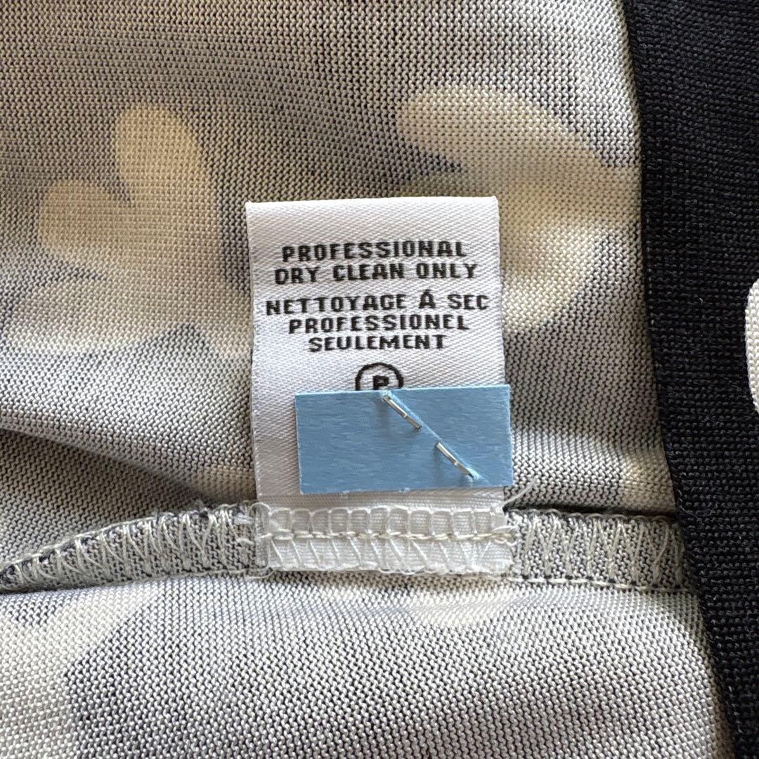62美品　DIANE von FURSTENBERG モノクロ　ワンピース
