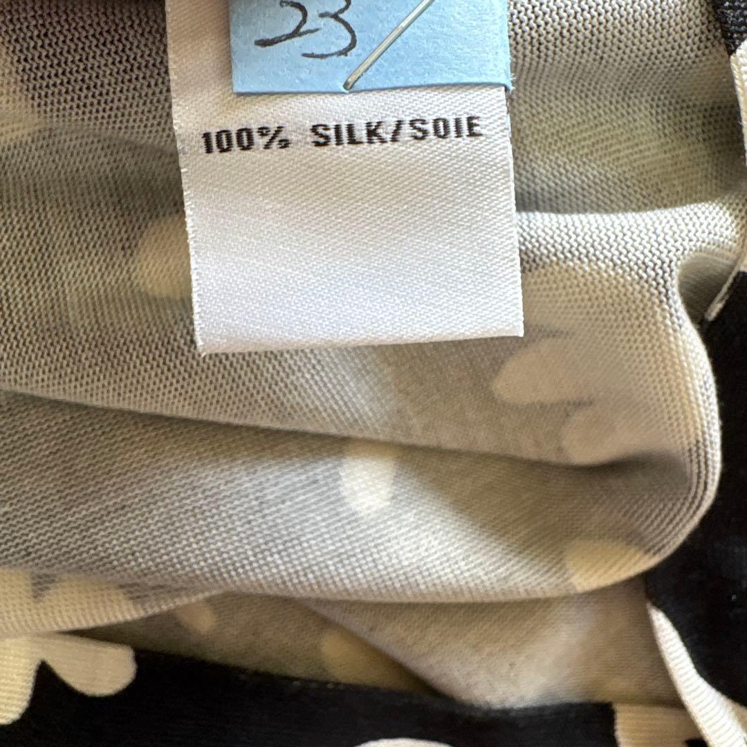 62美品　DIANE von FURSTENBERG モノクロ　ワンピース