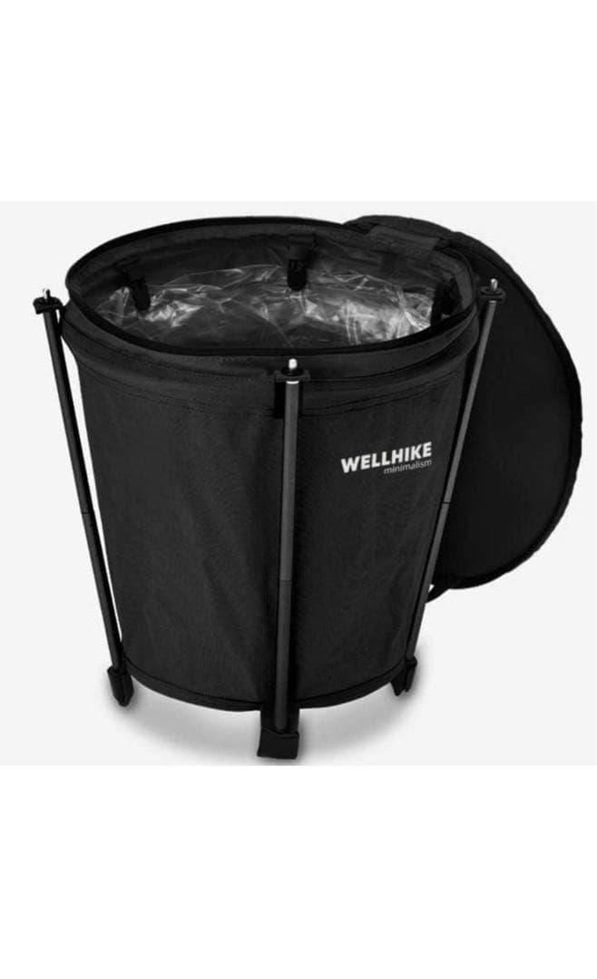 【未使用】WELLHIKEダストボックス 　折りたたみゴミ箱