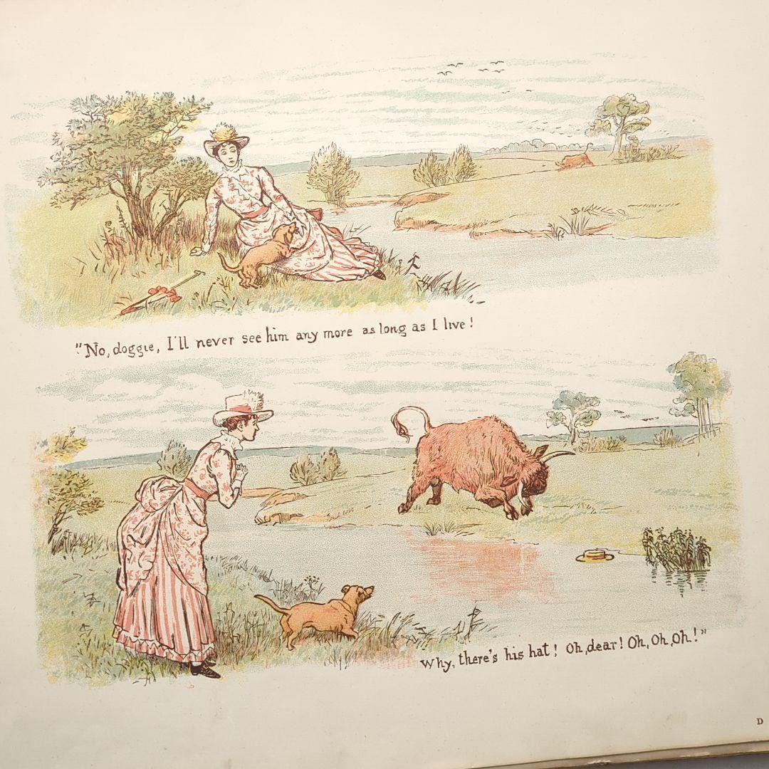 【juteefille】稀少1888アンティーク絵本 児童書 洋書古書