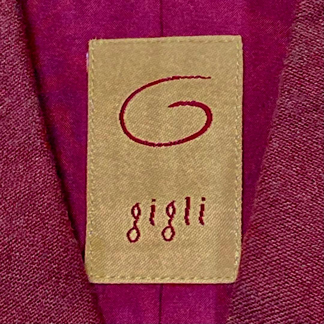 Akari★ジジリgigliレーヨンコットンミニショールカラーベストジレ★