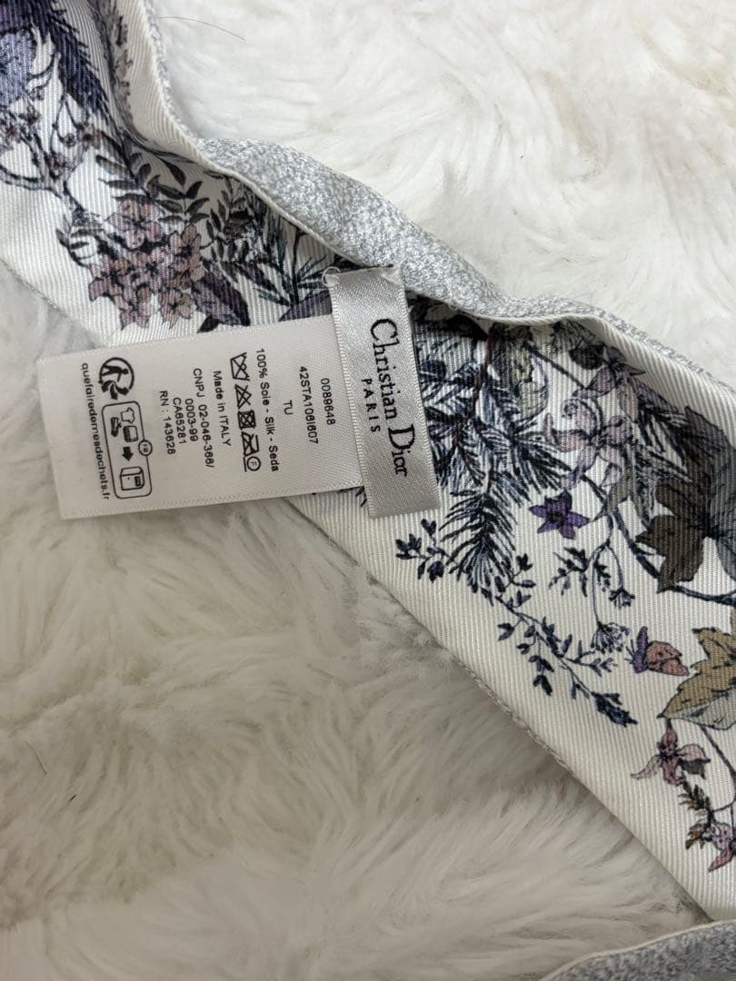 Christian Dior 花柄ミッッア