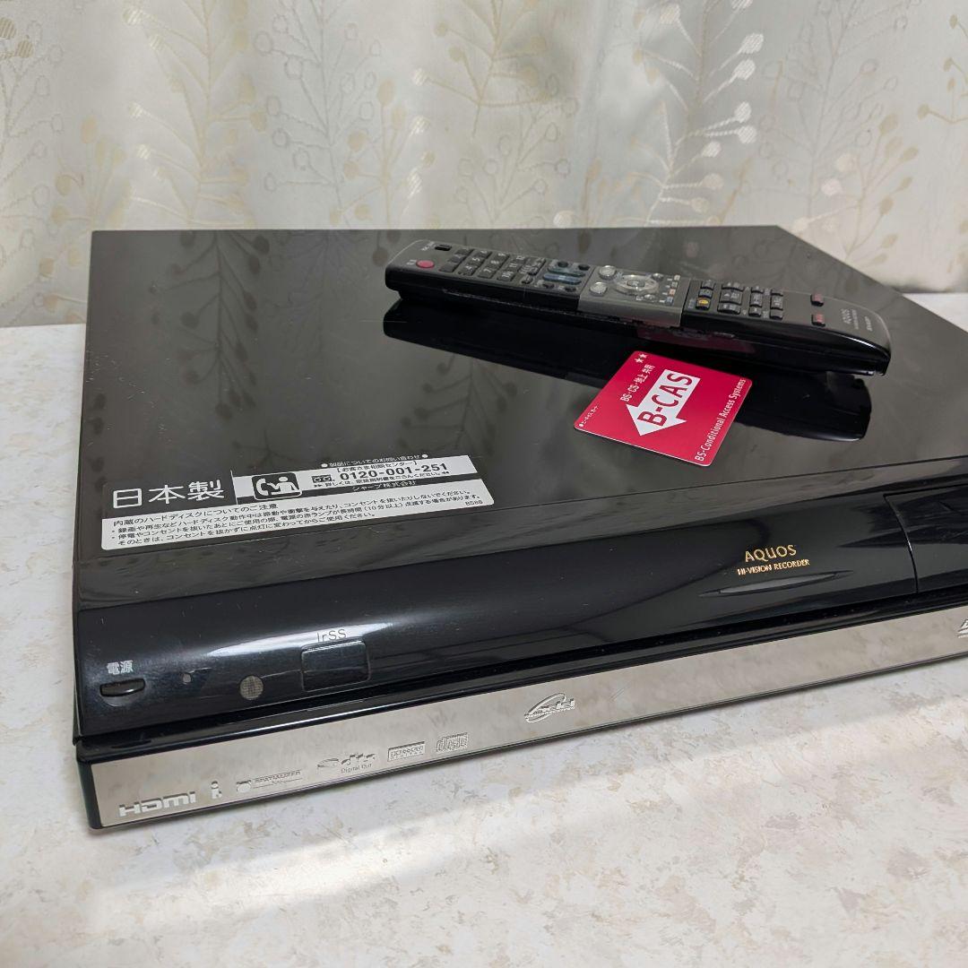☆良品☆シャープAQUOS【DV-ACW72】◆W録◎動作確認済み◎付属品一式付