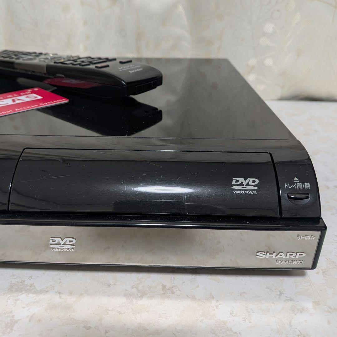 ☆良品☆シャープAQUOS【DV-ACW72】◆W録◎動作確認済み◎付属品一式付