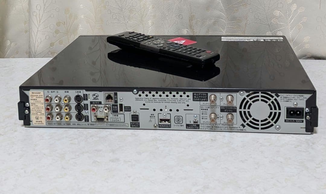 ☆良品☆シャープAQUOS【DV-ACW72】◆W録◎動作確認済み◎付属品一式付