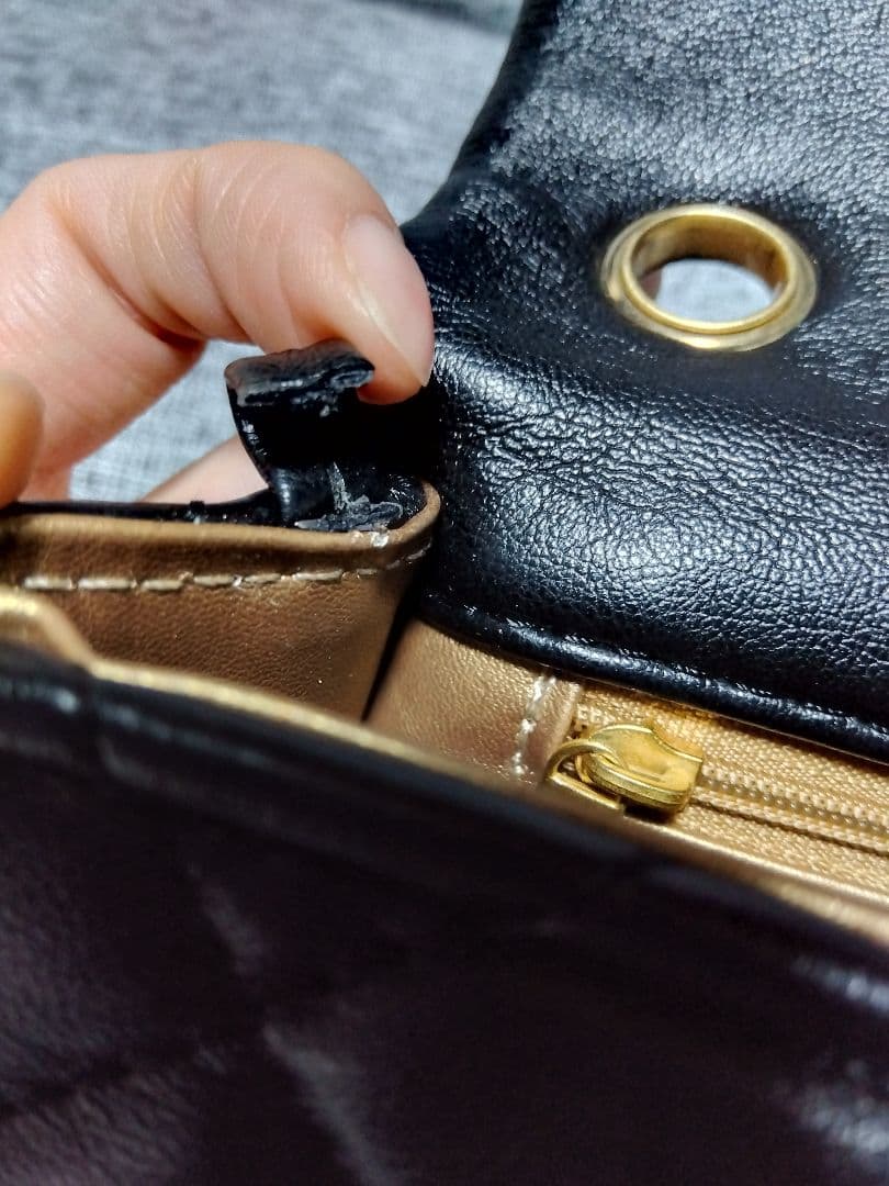 CHANEL ノベルティ バッグ ハンドバッグ ポーチ クラッチ 黒 ブラック