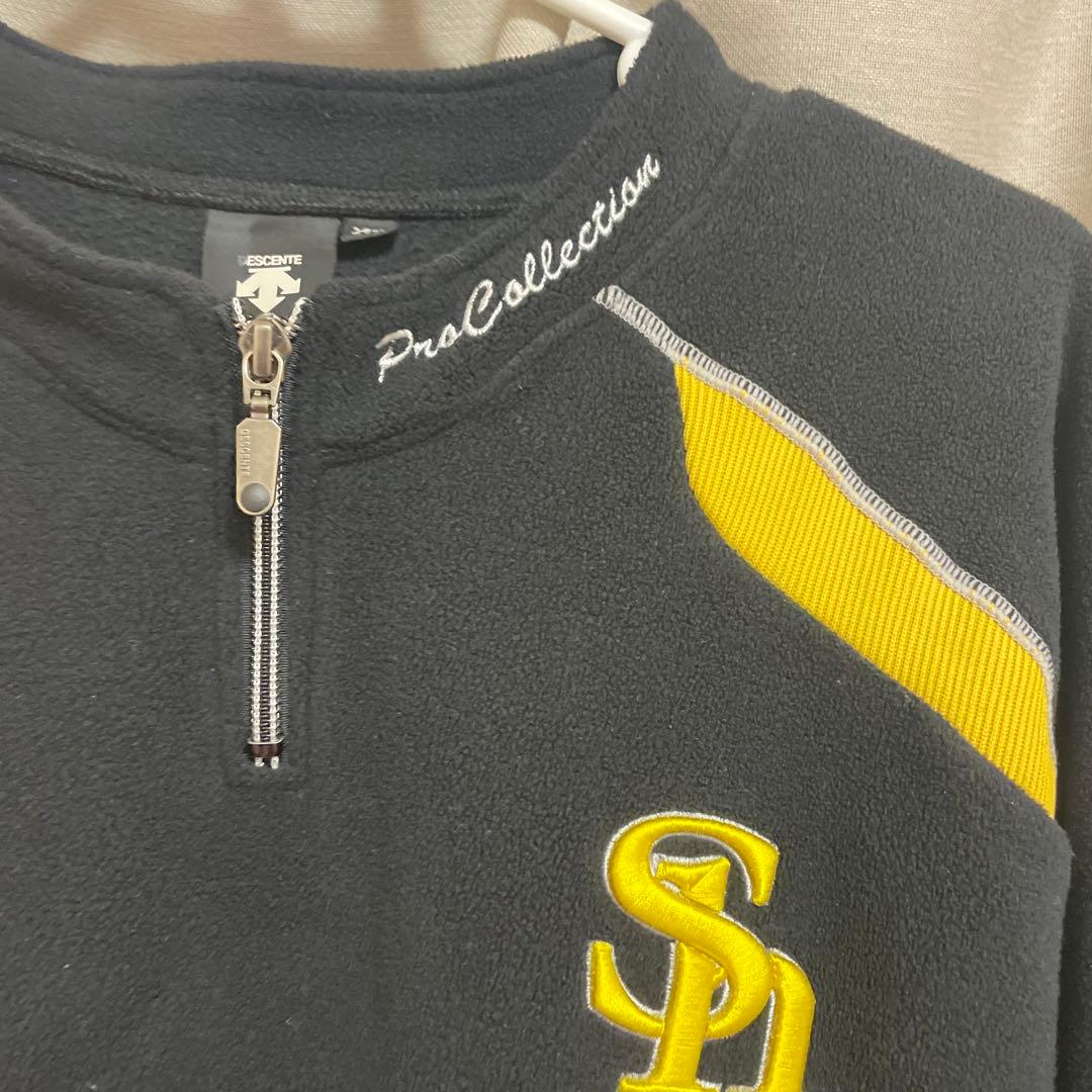 デサント ソフトバンクホークス フリース　野球　ユニフォーム　XO