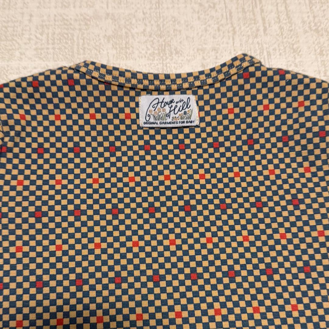 house on the hill Checker 長袖トップス90サイズ