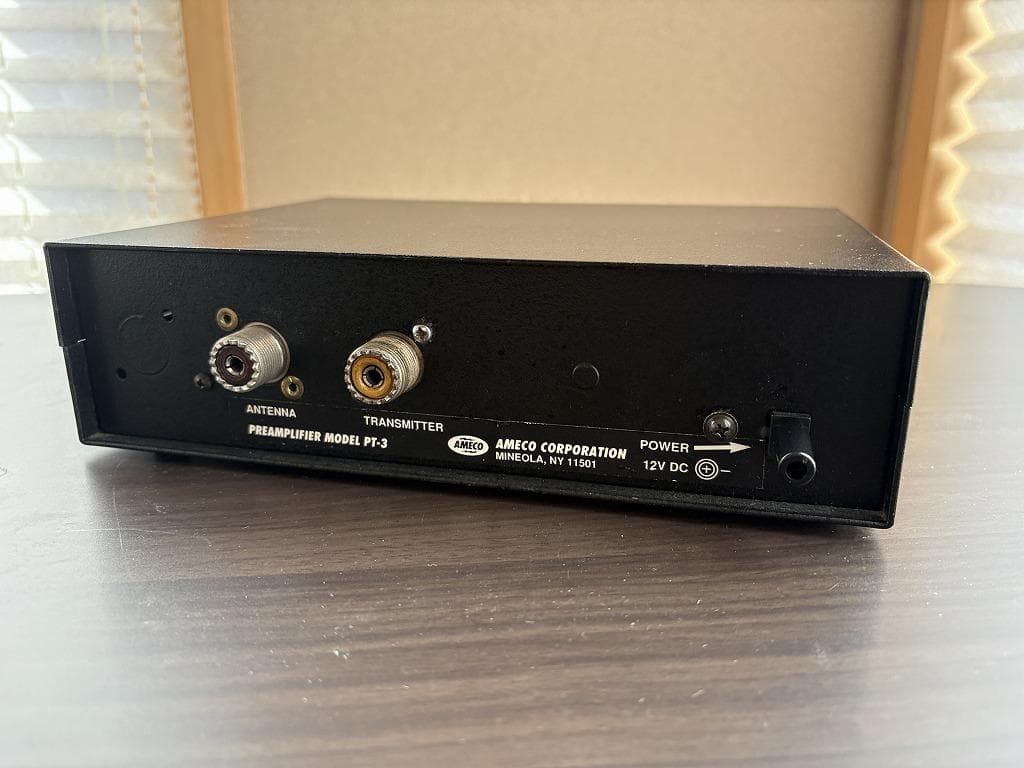 【生産終了品】AMECO MODEL PT-3 　受信用プリアンプ