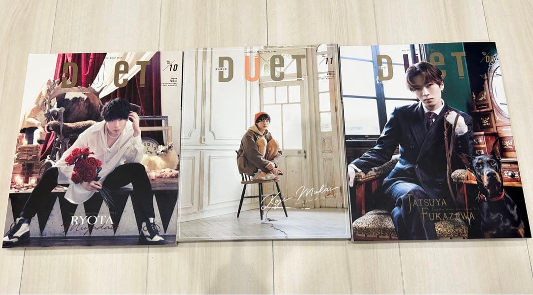 Man duet ソロ表紙シリーズフルコンプ9冊セット　デュエット