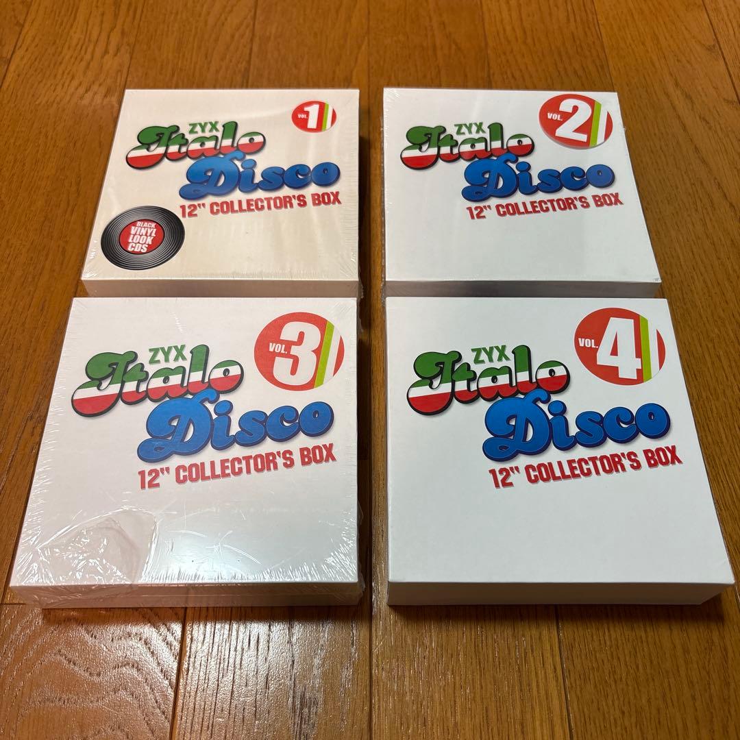 ZYX Italo Disco 12\"COLLECTOR'S BOX 1〜4