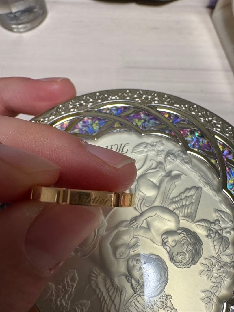 Cartier ピンクゴールドリング 50サイズ
